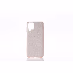 We coque de protection PAILLETTES SAMSUNG GALAXY A12 Rose: Effet brillant résistante légère semi-rigide