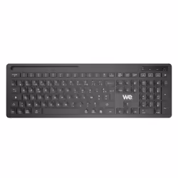 Clavier sans fil avec support téléphone intégré Bluetooth WE