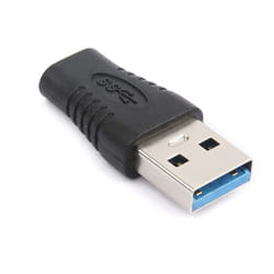 Adaptateur USB-C femelle/USB A - WE - USB 3.2 GEN 1 - Noir - Recharger synchroniser transférer