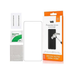 Verre Trempé - WE - XIAOMI REDMI NOTE 8 - Anti-Rayures - Anti-Bulles dAir - Dureté 9H