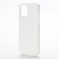 Coque de protection - WE - iPhone 12 / 12 Pro - Effet métallisé - Blanc - Compatible MagSafe