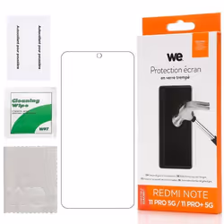 Protection écran - XIAOMI - REDMI NOTE 11 PRO - anti-rayures - anti-bulles - ultra-résistant