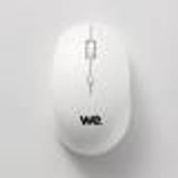 Souris sans fil optique WE - Nano Dongle USB - connexion 2.4 GHz - 800/1200/1600 DPI couleur blanche
