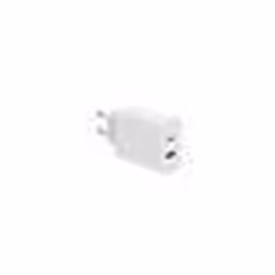 Chargeur secteur WE 1 Port USB + 1 Port USB-C Total 65W Power Delivery coloris blanc. Blanc