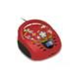 Lecteur - Radio CD - USB WeKids: FM Lecteur CD/CD-R/CD-RW/MP3 RMS2*2W entrée Aux et Micro modèle Rouge insecte