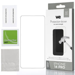 Protection écran - WE - APPLE IPHONE 14 PRO - anti-rayures - anti-bulles - dureté 9H
