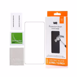 Protection écran - WE - XIAOMI REDMI NOTE 12 - Anti-rayures - Anti-bulles dair - Dureté 9H