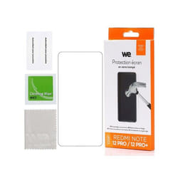 Protection écran - WE - XIAOMI REDMI NOTE 12 PRO - Anti-rayures - Anti-bulles dair - Dureté 9H