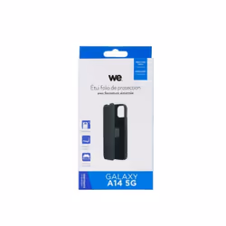 Etui folio - WE - SAMSUNG GALAXY 14 5G - Noir - Fermeture magnétique - Anti-chocs