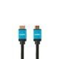 Câble HDMI mâle/mâle 2.1 en nylon tressé - 5m - Compatible 8k - Blindé