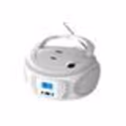 Lecteur - Radio CD - USB FM 87.5-108Mhz Lecteur CD/CD-R/CD-RW Lecteur USB RMS 2*2W BLANC