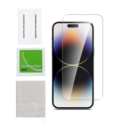 Protection écran - WE - APPLE IPHONE 15 PLUS - anti-rayures - anti-bulles - dureté 9H