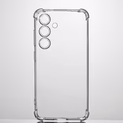 Coque de protection Transparent : 4 coins renforcés - anti-chocs - ultra-résistant - semi-rigide - compatible pour GALAXY S24