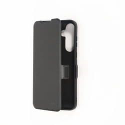 Etui folio - WE - Galaxy A35 5G - Noir - Fermeture aimantée - Anti-chocs - Porte-cartes