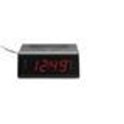 Radio réveil FM  Dual alarme avec fonction snooze lécran LCD de 0.9  adaptateur secteur inclus