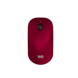 Souris sans fil optique - WE - Rouge - 1200 DPI - Connexion 2.4 GHz - Pile AA incluse