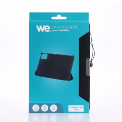 Housse WE Lenovo Tab M11 11''Noir folio aimenté