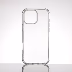 Coque de protection TPU - WE - iPhone 16 Pro Max - Transparent - Anti-chocs - Ultra résistant