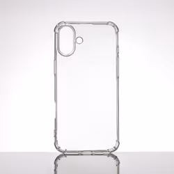 Coque de protection - WE - iPhone 16 Plus - TPU - Transparent - Anti-chocs