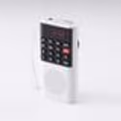 Radio portable - WE - Modèle rechargeable FM - Lecteur micro SD - 3W RMS - Couleur Blanc