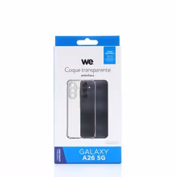 WE Coque de protection TPU SAMSUNG GALAXY A26 5G Transparent