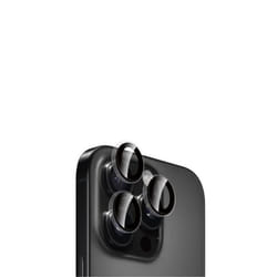 Lentilles de protection - WE - iPhone 16 PRO/16 PRO MAX - Transparent - Noir - 3 lentilles incluses