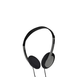 Casque filaire - WE - ONE - 12m - Connecteur jack 35mm - Noir/Gris