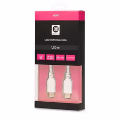 D2 Diffusion D2HDMI150B, 1,5 m, HDMI Type A (Standard), HDMI Type A (Standard), Compatibilité 3D, Canal de retour audio (ARC, ...