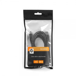 D2 Diffusion D2RALUSB300 câble USB 3 m USB 2.0 USB A Noir