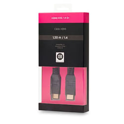 D2 Diffusion D2HDMI150ROT câble HDMI 1,5 m HDMI Type A (Standard) Noir