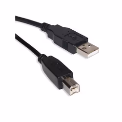 D2 Diffusion D2USBAB180, 1,8 m, USB A, USB B, USB 2.0, 480 Mbit/s, Noir