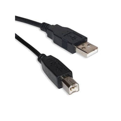 D2 Diffusion D2USBAB180 câble USB 1,8 m USB 2.0 USB A USB B Noir