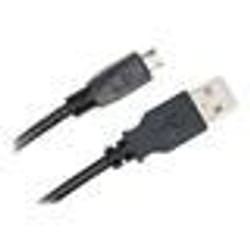 Câble micro USB 2.0 B - D2DIFFUSION - 1.5 m - Noir - Transfert de données