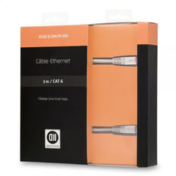 D2 Diffusion D2RJ45D300 câble de réseau Blanc 3 m Cat6