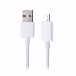 Câble USB - D2DIFFUSION - Micro USB 2.0 - 1 m - Blanc - Transfert de données