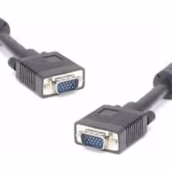 Câble VGA HD15 Mâle / Mâle - 2m Câble VGA HD15 Mâle / Mâle - 2m Permet de relier entre eux pour une liaison Vidéo, tout appar ...