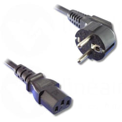 Cable dalimentation 2 Poles + Terre 1,20m