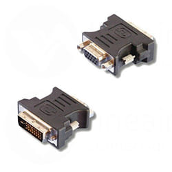 Lineaire AD270 changeur de genre de câble DVI VGA (D-Sub) Noir