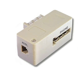 Lineaire TP14I répartiteur téléphonique RJ-11 M Ivoire