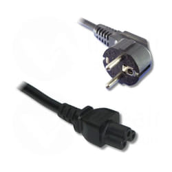 Cable dalimentation 2 Poles + Terre,1.80m
