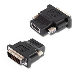 Lineaire ADHD100 changeur de genre de câble DVI HDMI Noir