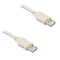 Lineaire PCUSB210C câble USB 1,8 m USB 2.0 USB A Beige
