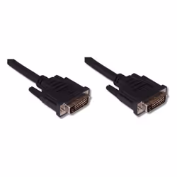 Lineaire VHD10G, 5 m, DVI-D, DVI-D, Mâle, Mâle, Noir