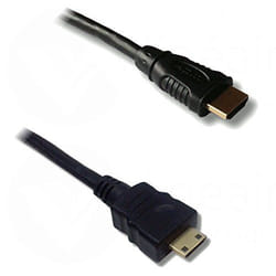 Lineaire XVHD52E câble HDMI 3 m HDMI Type A (Standard) HDMI Type C (Mini) Noir