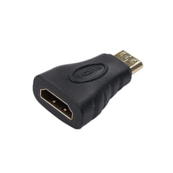 Lineaire ADHD252 changeur de genre de câble HDMI Type A (Standard) HDMI Type C (Mini) Noir