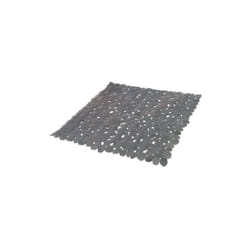 Frandis - Fond de douche galet pvc gris 52x52cm