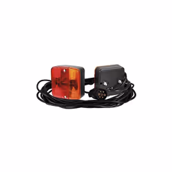SPOTLIGHT - Kit de signalisation, feu de remorque - Kit feu de signalisation arrière - Distance entre feux : 1.5m - Alimentat ...