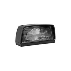 Spot-light - spotlight - feux éclaireur de plaque a fixer - eclairage pour plaque d'immatriculation - ampoule graisseur R5W fournie - dimen