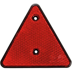 Triangle de signalisation - TURBOCAR - Remorque - Hauteur 135mm - Largeur 150mm - Rouge