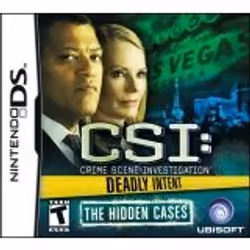 Ubisoft CSI: Deadly Intent: The Hidden Cases, Nintendo DS, T (Teen)